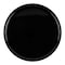 Smarty Had A Party 85 Black Flat Round Disposable Plastic AppetizerSalad Plates 120 Plates, 120PK 838-B-CASE - alternate 2